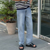 Four Season Stand Semi Wide Denim Pants