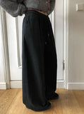 [Brushed Lining] Akan Brushed Wide Training Banding Pants