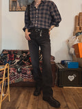 Cheek Black Washing Bootcut Denim