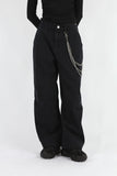 Wide ball leg denim