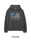 Eld Flag Pigment Brushed Hoodie