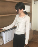 Lido Frill Ribbon Strap T-Shirt