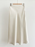 Molly Satin Mermaid Long Skirt