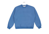 Sealing double-layered overfit sweatshirt