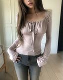 Rico Shirred Balloon Long Sleeve
