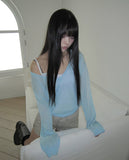 Kanbi V-neck Long Sleeve Knit