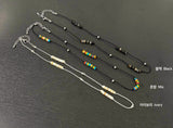 Ludain Bohemian Mother Pearl Ball Necklace