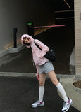 FRILL SHIRRING HOOD JP
