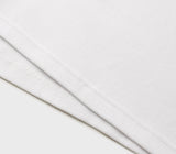 Work Basic Double Cotton Plain Short Sleeve