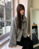 Oren Fluffy Fur Duffle Coat