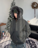 Aerild Fur Hooded Jumper