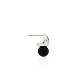 Subni Silver (W) Luciel Onyx Earrings