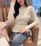 Luna Diagonal Unbalance Rib Knit (Strap Set)