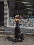 FIX Heart Denim Halter Sleeveless