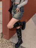 Pie Vintage Cargo Mini Skirt