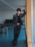 Chaser zipper denim jacket
