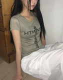 Dayming Tencel Short Sleeve T-shirt