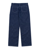 Rudi raw wide denim pants