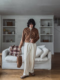 Hazy Cotton Pintuck Pants