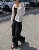 Pire Crop Hood Windbreaker Jacket