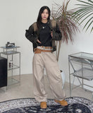 Denan Suede Western Belt
