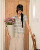 David Heart Back Pocket Balloon Fit Washed Pants