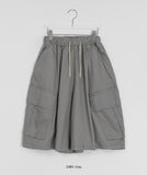 [unisex] Platney Cotton Cargo Bermuda Pants
