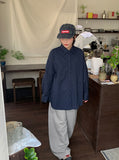 Carinton Pintuck Training Banding Wide Pants