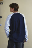 DOODLE RAGLAN LONG SLEEVE TEE