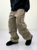 Slay big pocket straight corduroy pants