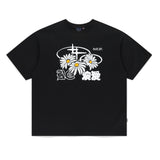 TRIPLE DAISY MIXED LOGO TEE SHIRT