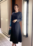 Siken Double Crop Jacket Flare Skirt Set