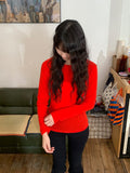 Mejini Color Tencel Basic Long Sleeve Tee