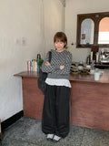 [BAONHAUS] Degins Line Color Matching Track Banding Wide Pants