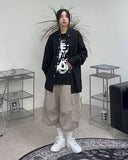 Beucky Pintuck Cargo Bermuda Pants