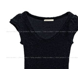 Poco Terry Layered Puff Short Sleeve