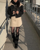 Iro simple half-moon cross bag