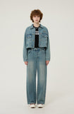 Flower Denim Pants