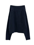 Leno One-Shoulder Off-Knit Top