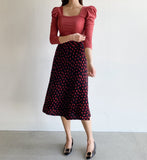 Liabel Square Neck Puff T-shirt