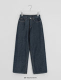 Kakan raw denim straight pants