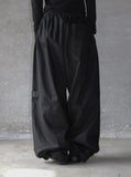 Eyelet Strap Cotton Pants