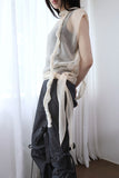 See-through wave muffler
