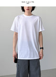 Layered Slit Short Sleeve T-shirt