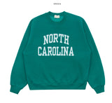 Carolina Lettering Brushed Sweatshirt