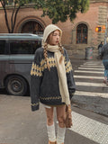 (UNISEX) Merry Winter Wool Round Knitwear