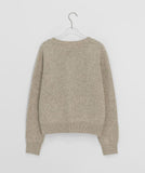 Migon Argyle Round Knit Cardigan