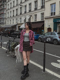 Odd cargo banding skirt pants