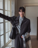 Sain Flap Pocket Crop Single Jacket