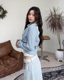 Melling Crop Check Shirt